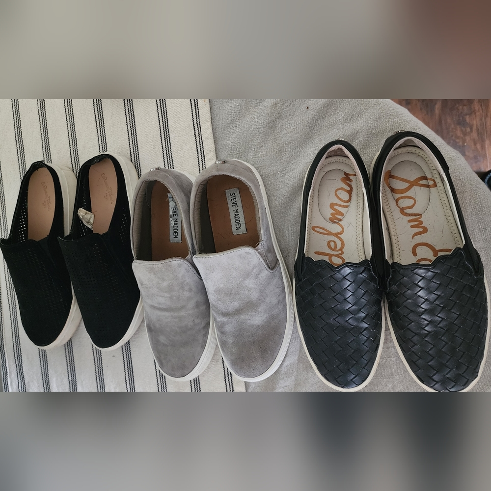 BUNDLE Sam Edelman steve madded target shoes slip on sneakers 6.5